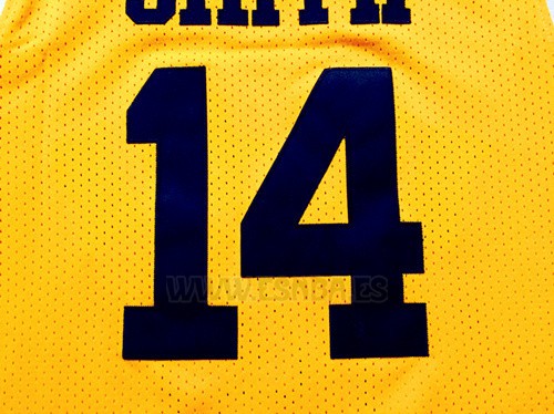 Camiseta Pelicula Bel-Air Academy Smith #14 Amarillo